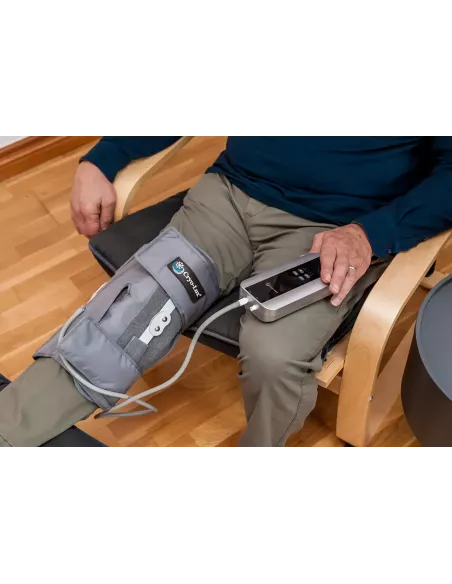 Orthèse de genou articulée avec pack poplité Cryo-Lux premium