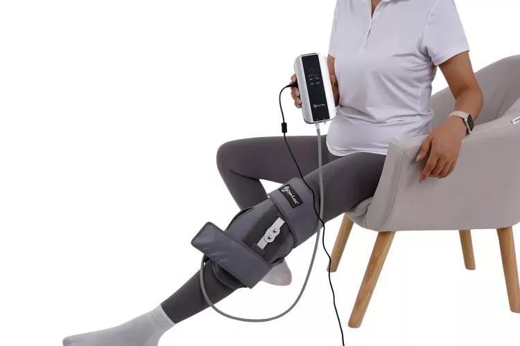 Orthèse de genou articulée avec pack poplité Cryo-Lux premium